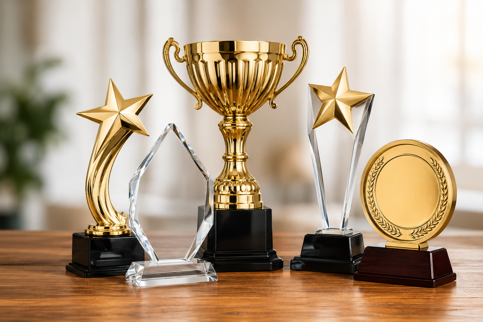 Trophy Manufacturers in Delhi – Custom Corporate, Sports & School Trophies